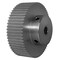 B&B Manufacturing 62-3P15-6A4, Timing Pulley, Aluminum, Clear Anodized,  62-3P15-6A4 - alternate 1